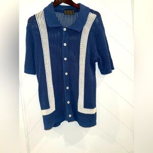 NWOT Massive Luxury Edition Men's Knit Button Up Sweater Size Medium